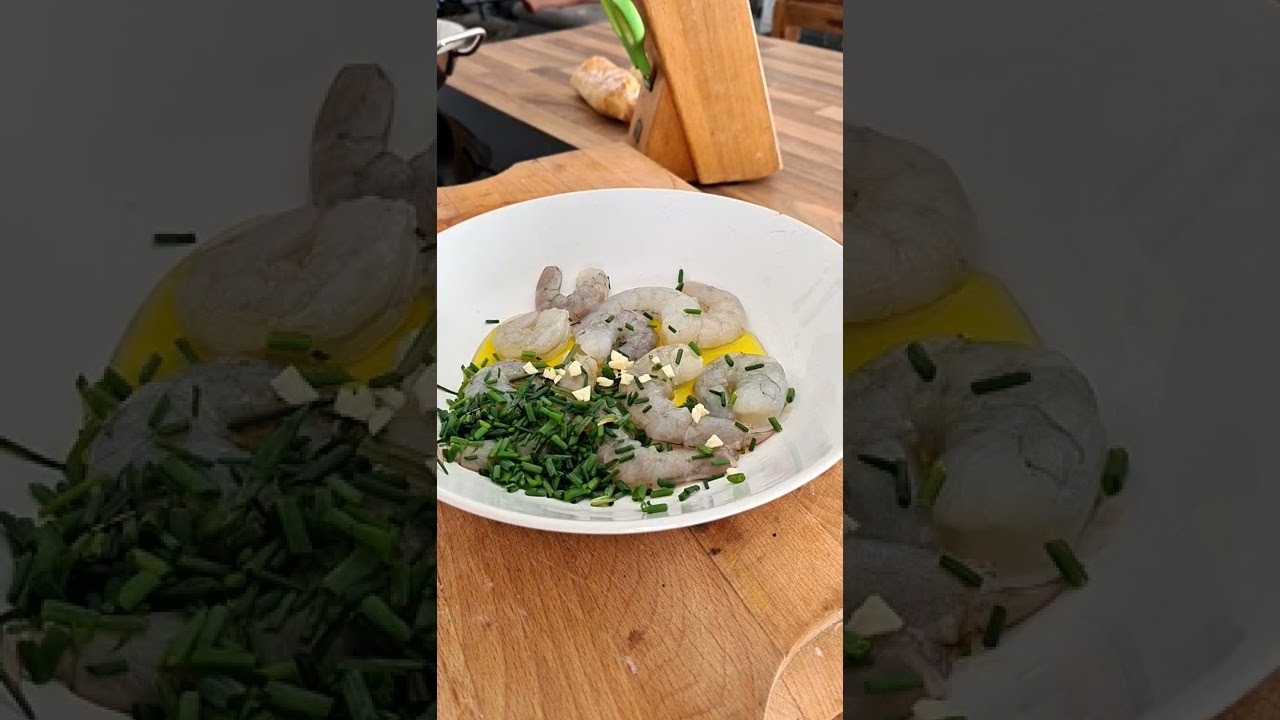 Marinade crevettes non cuite