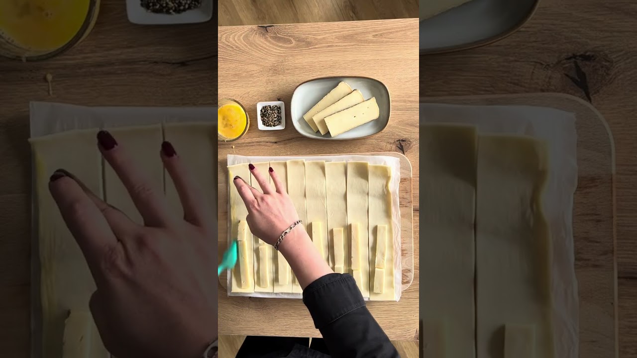 Recette - Gressins au Saint-Nectaire AOP et graines de sésame