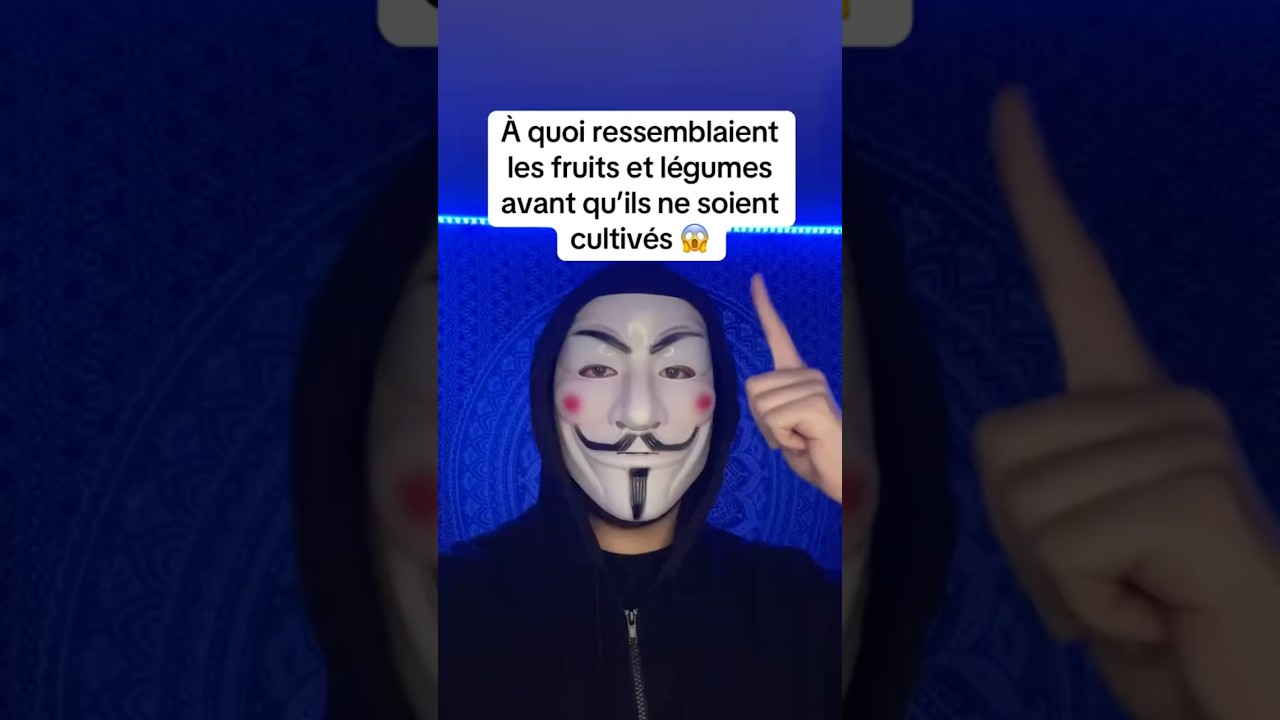 À quoi ressemblaient les fruits et légumes avant qu’ils ne soient cultivés 😱