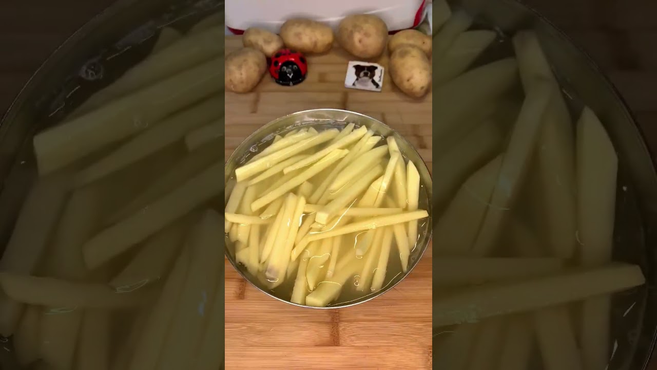 👩🏼‍🍳Recette des Frites de chez McDo 🍟 #asmr #food #eat #cook #cooking #recipe #easy #potato #foodie