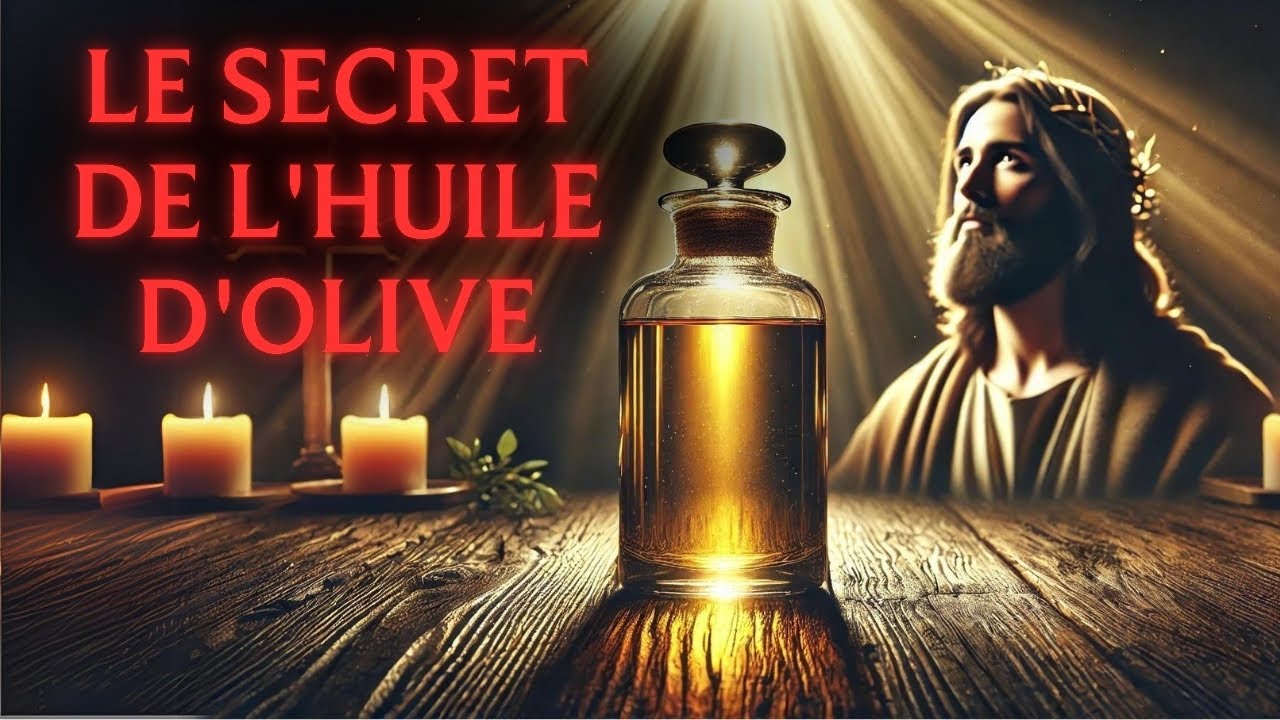 L'HUILE D'OLIVE EST-ELLE UNE ARME SPIRITUELLE ? La vérité cachée de l'HUILE D'OLIVE dans la Bible.