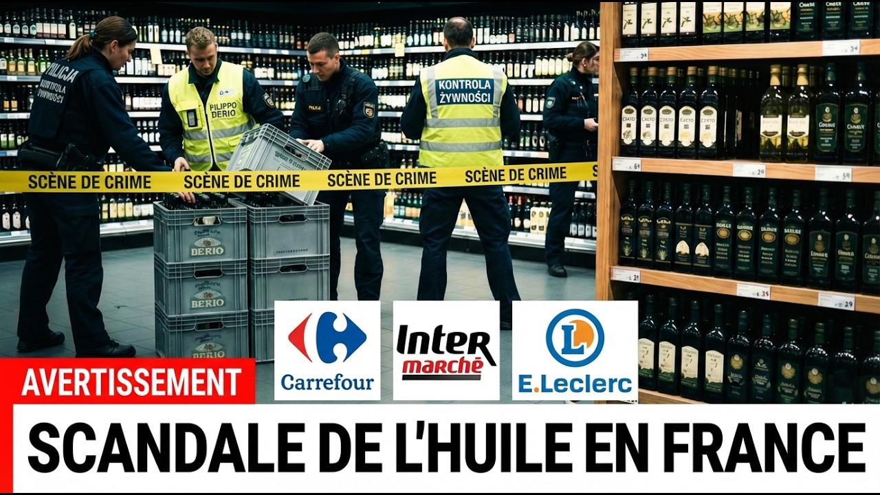 Scandale De L’Huile D’Olive Dans Les Supermarchés Français – 13 Marques Révélées