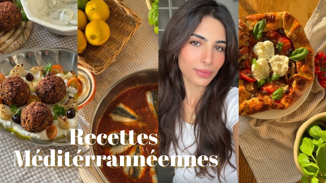 7 recettes méditerranéennes pour vivre plus longtemps 🐟🍋 régime méditerranéen
