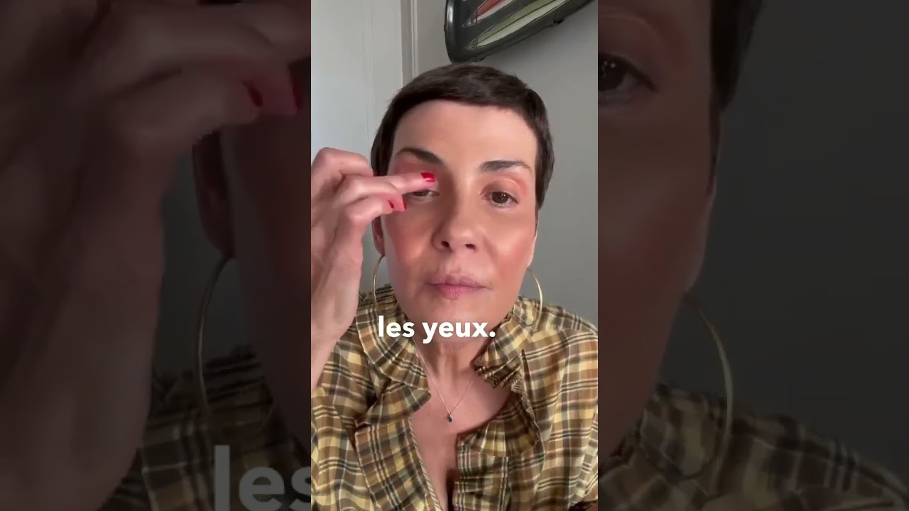 Mon secret pour effacer les cernes ? Embelisseur + Effaceur + Correcteur 💖 #cristinacordula #makeup