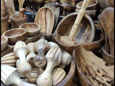 LA CREATION ARTISANALE DANS L'ART DU BOIS EN TUNISIE.VlOG/ cuisine maliya الصناعة التقليدية في تونس