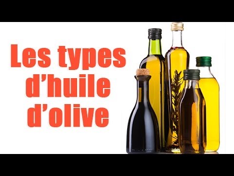 Comment reconnaître les différents types d'huiles d'olive