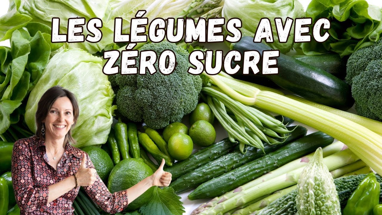 Les légumes les plus pauvres en sucres