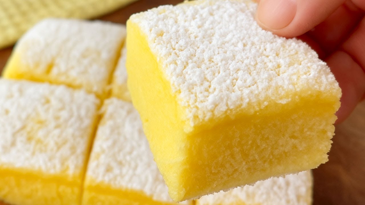 Gâteau au Citron : Sans Gluten 🍋 En 3 Minutes - Facile, Léger, Délicieux et Nuageux