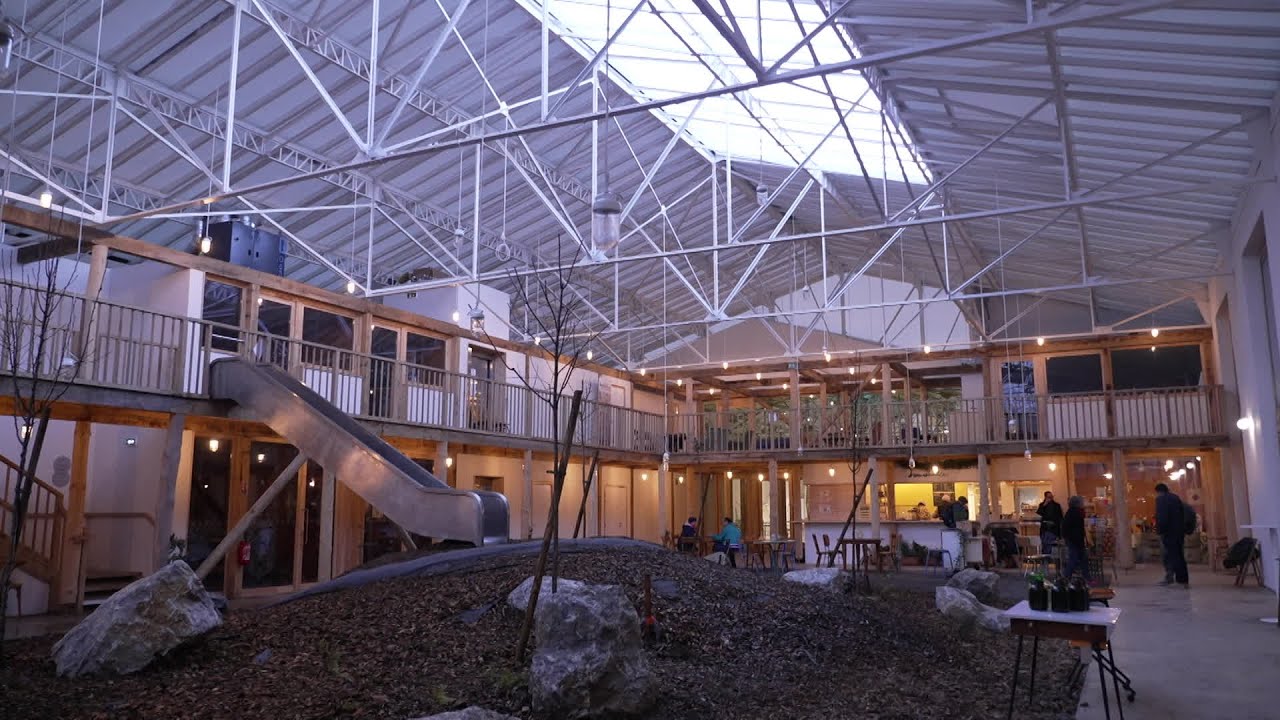 Oloron Sainte-Marie : transformation d'une friche industrielle en tiers-lieu citoyen