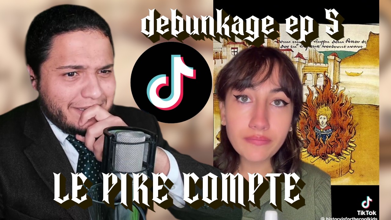 Le PIRE compte d'Histoire sur Tiktok : Historyisforthecoolkids - DÉBUNKAGE ÉPISODE 5