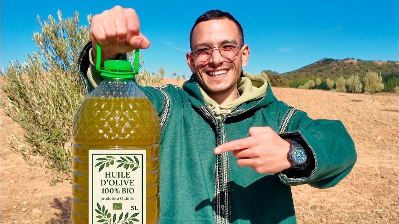Je produis ma propre huile d'olive au Maroc