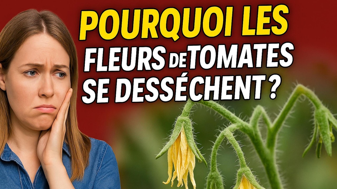 🌡️Pourquoi Vos FLEURS de TOMATES séchent et tombent ? Vous allez être surpris !