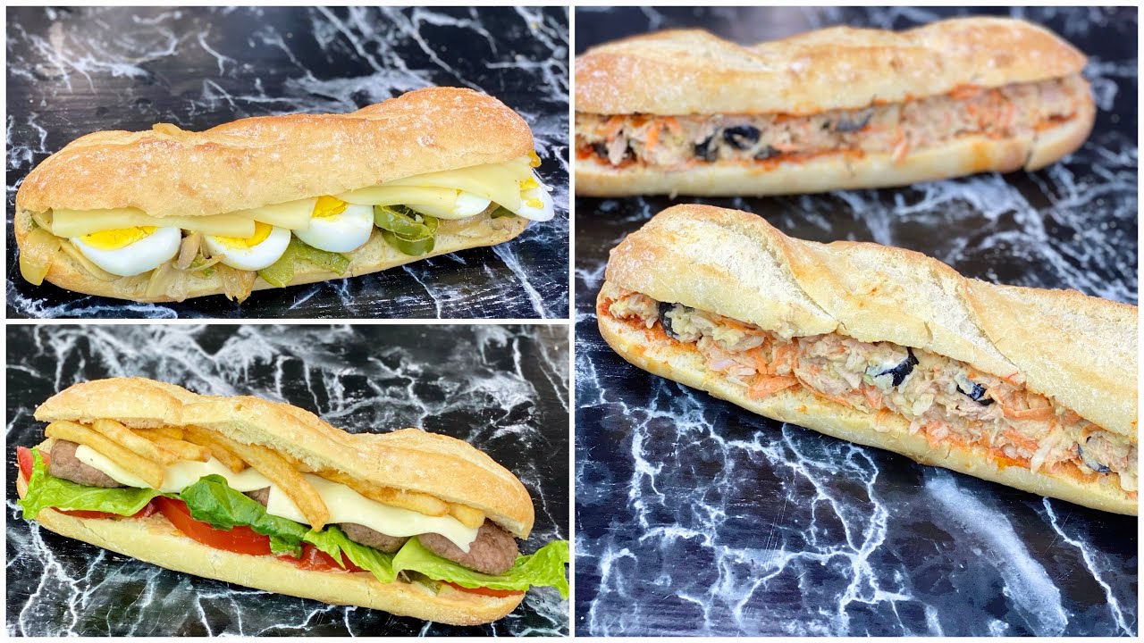 3 IDÉES DE SANDWICH EXPRESS 🌯 Parfait pour les pique-niques☀ Deli Cuisine