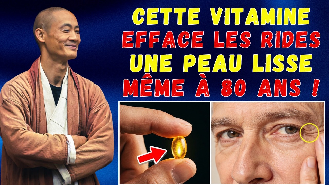 Cette vitamine abordable régénère le collagène perdu par votre peau après 60 ans | Shi Heng Yi