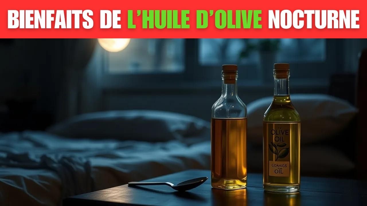 Les bienfaits surprenants de l’huile d’olive nocturne 🌙🌿