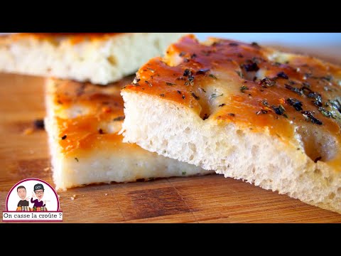 Focaccia à l'huile d'olive et aux herbes siciliennes