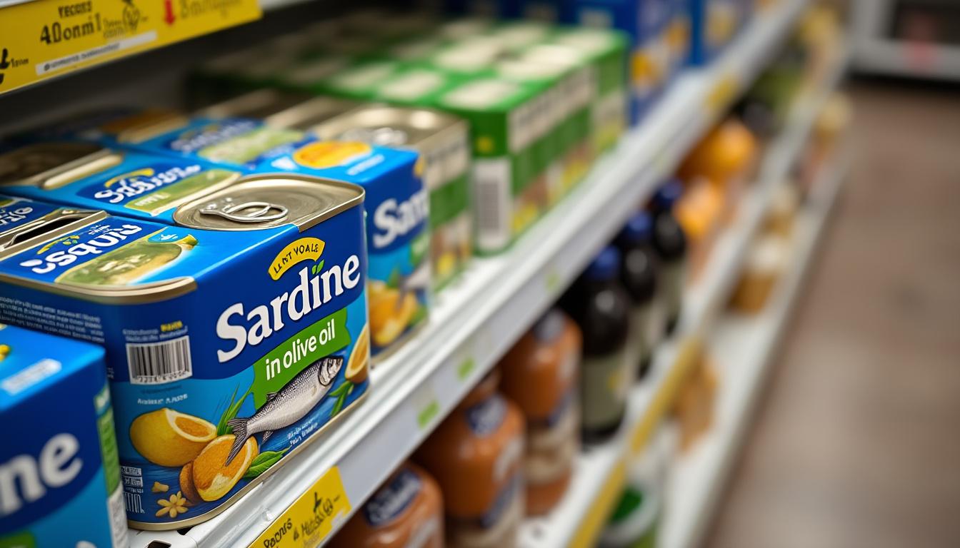 alerte santé : rappel urgent des sardines à l’huile d’olive vendues chez leclerc et carrefour en raison d’un risque d’intoxication alimentaire. vérifiez vos achats et suivez les consignes de sécurité.