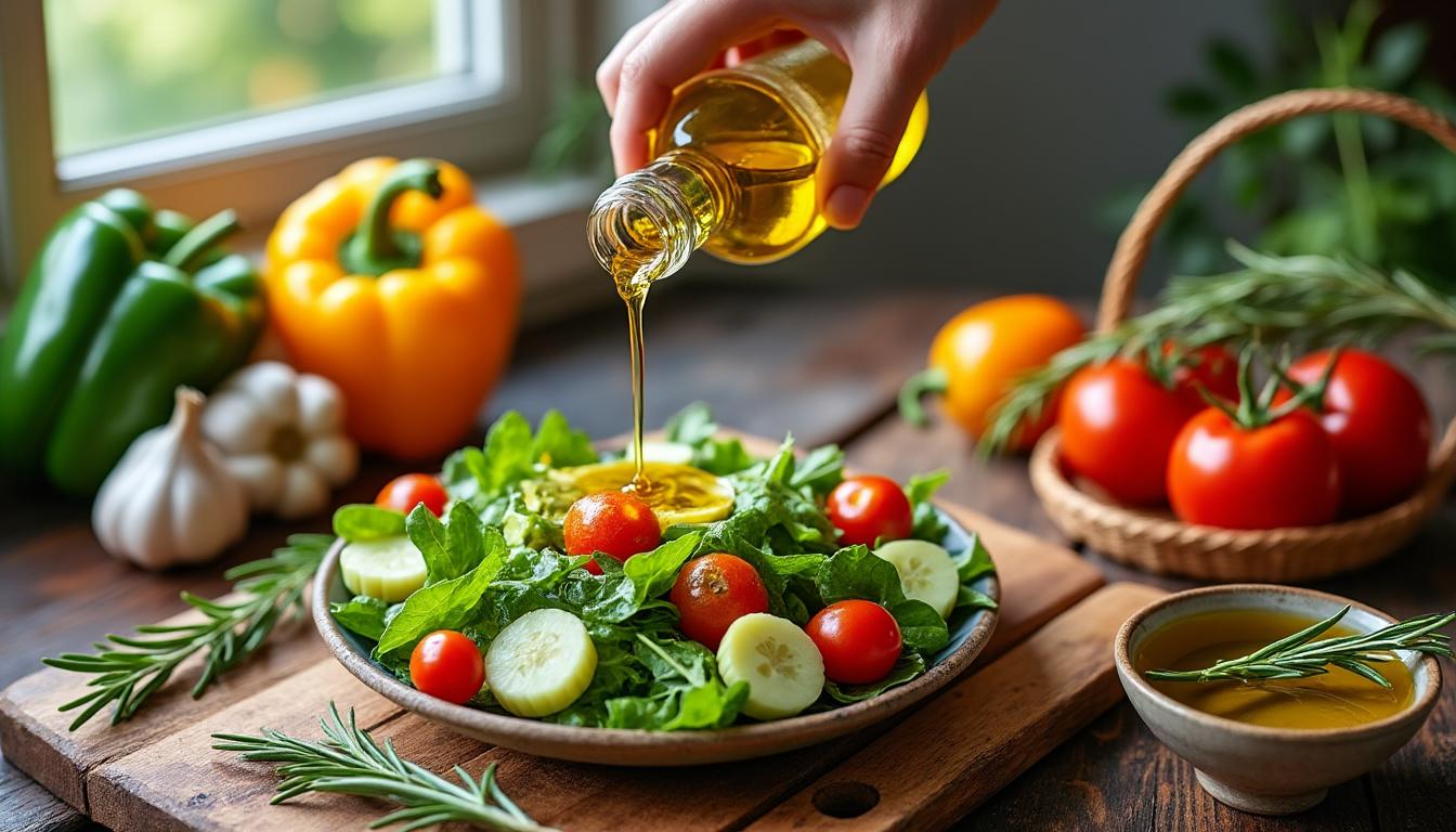 découvrez comment intégrer l'huile d'olive dans votre cuisine quotidienne pour des plats savoureux et sains, avec des astuces simples et des idées recettes.