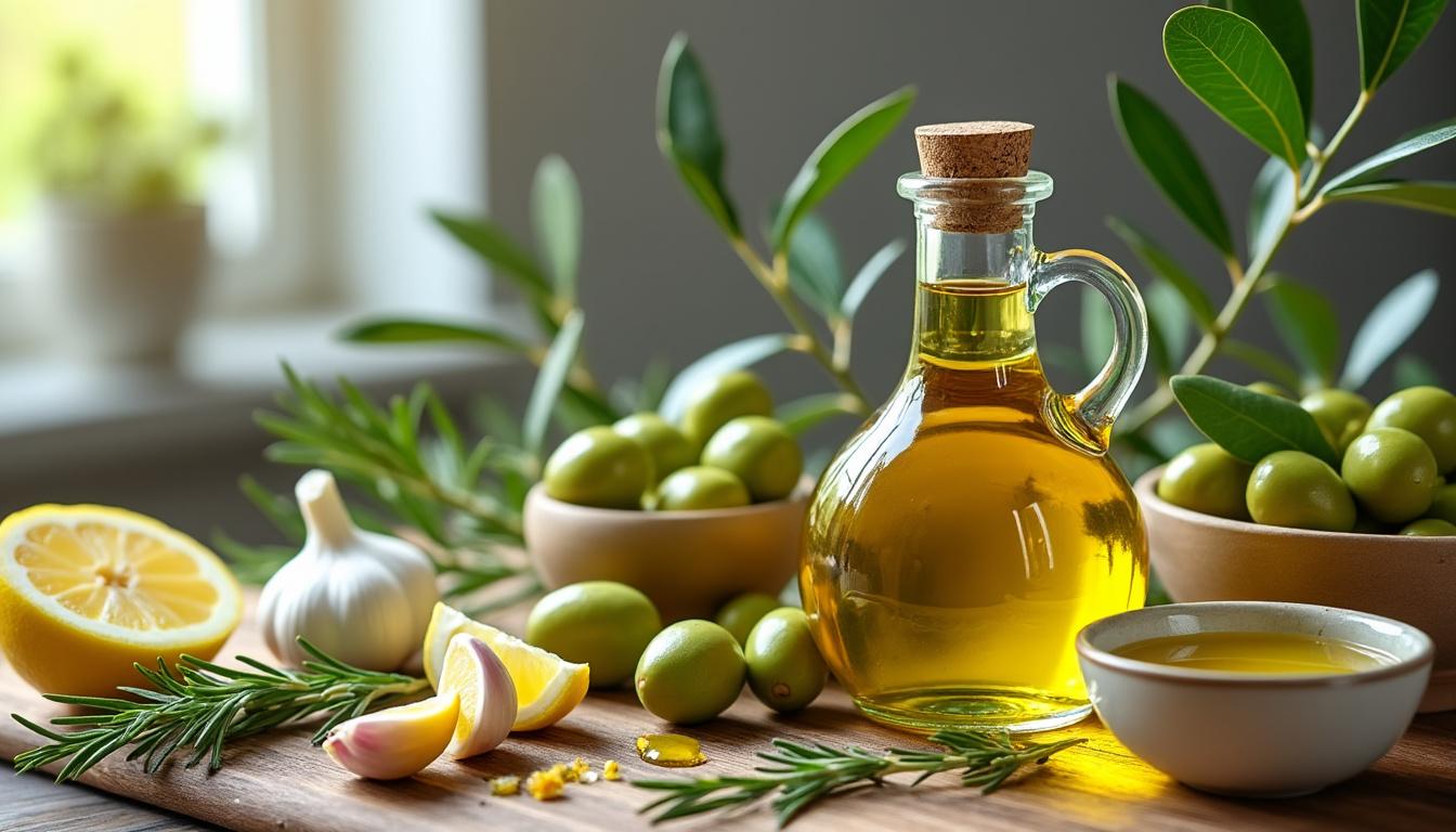 découvrez les bienfaits de l'huile d'olive pour prévenir et soulager les maladies courantes grâce à ses propriétés anti-inflammatoires et antioxydantes.