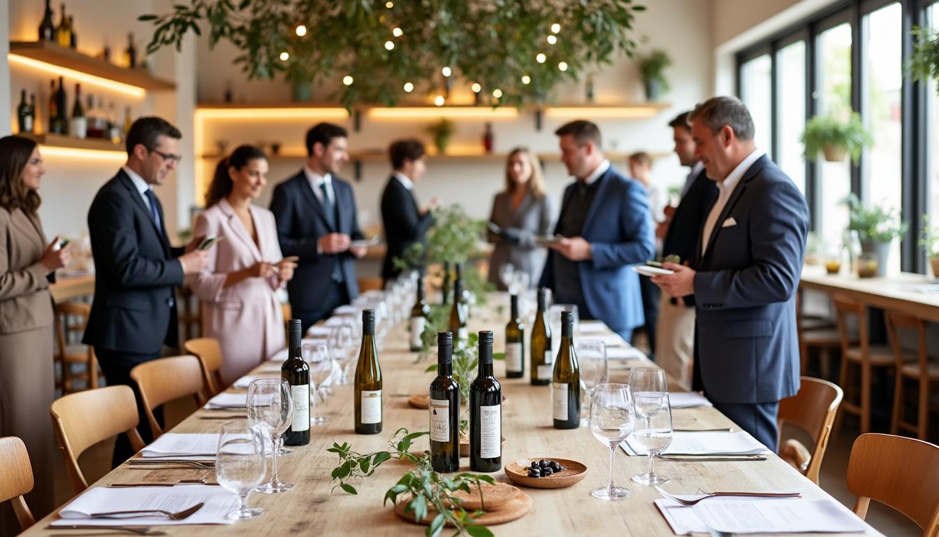 découvrez les nouvelles huiles d'olive de luxe, appréciées avec la même curiosité et passion que le vin par les visiteurs.